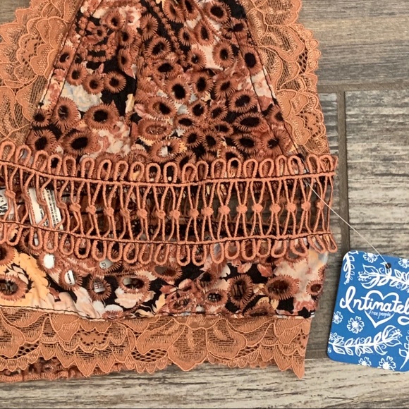 S NWT Free People Emma Soft Bralette Longline Bra - Picture 9 of 13